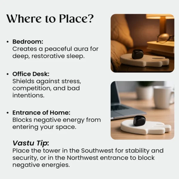 Black Tourmaline Tumble